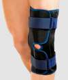 Бандаж на коленный сустав разъемный с ребрами жесткости и шарнирами арт. RKN-203