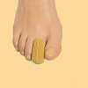 Защитный гелево-тканевый колпачок при деформировании пальцев стопы